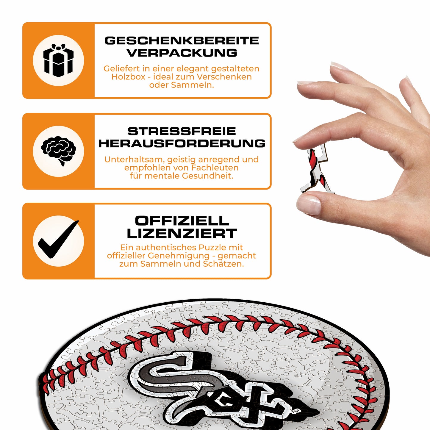 Chicago White Sox™ - Holzpuzzle