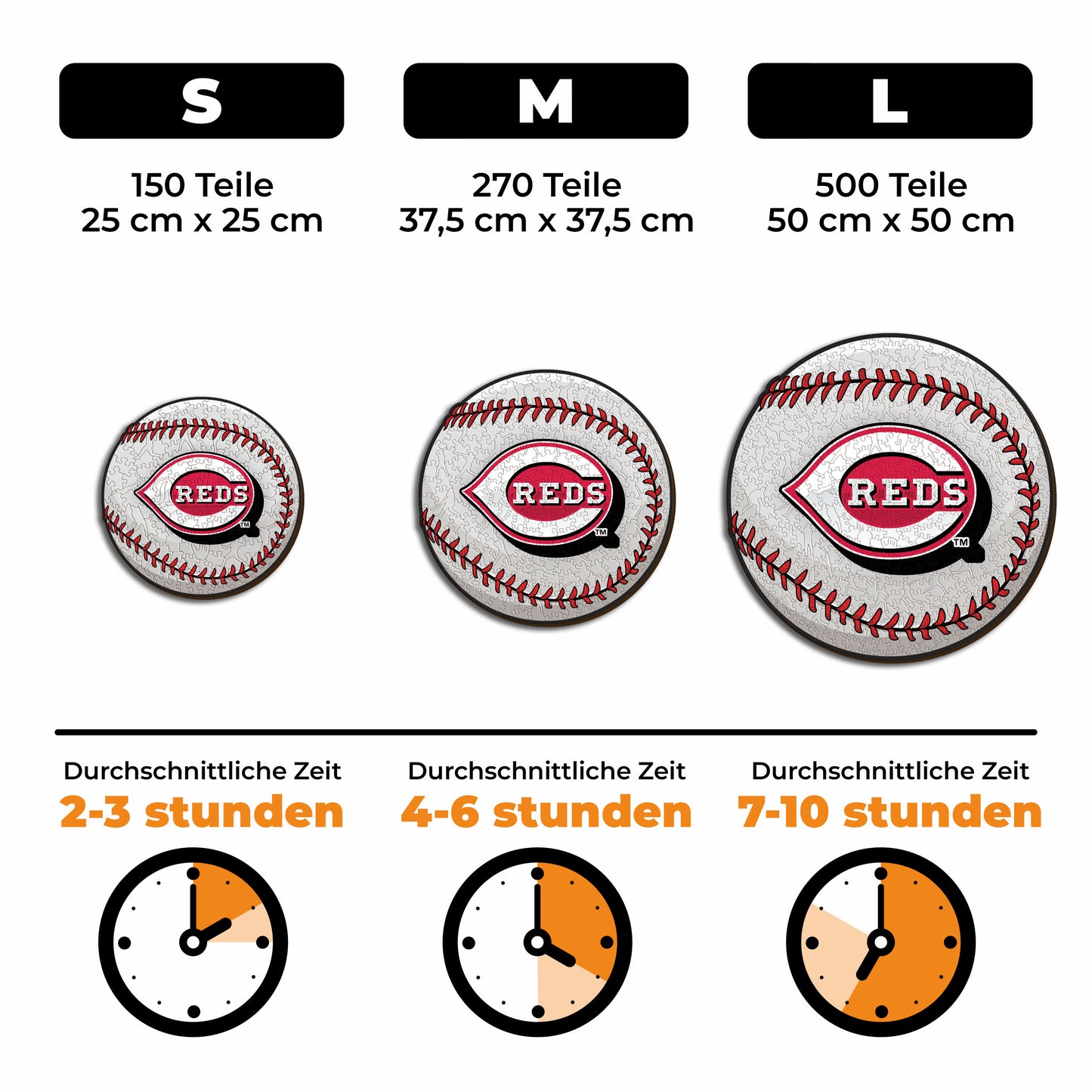 Cincinnati Reds™ - Holzpuzzle