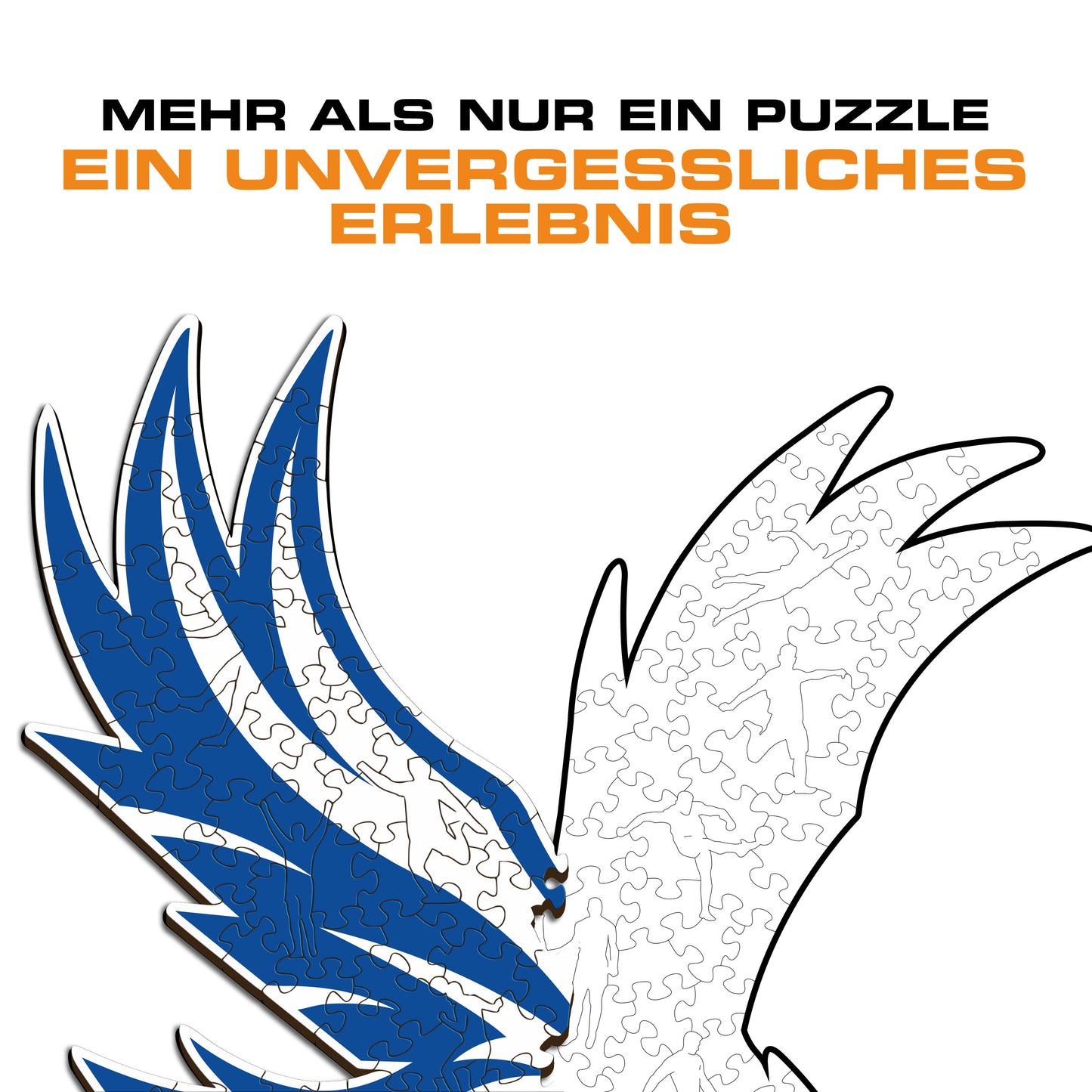 Crystal Palace FC® Logo - Holzpuzzle