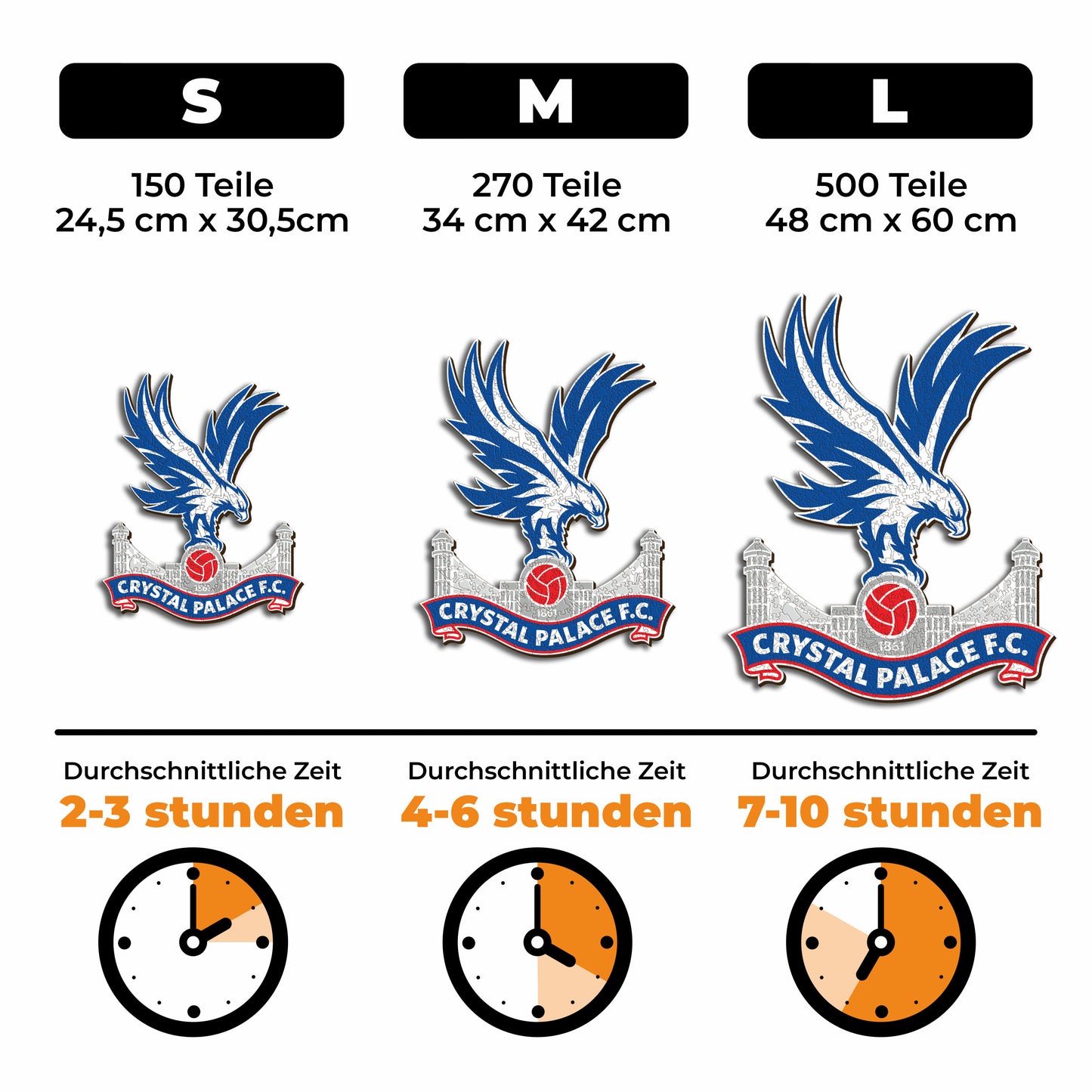 Crystal Palace FC® Logo - Holzpuzzle