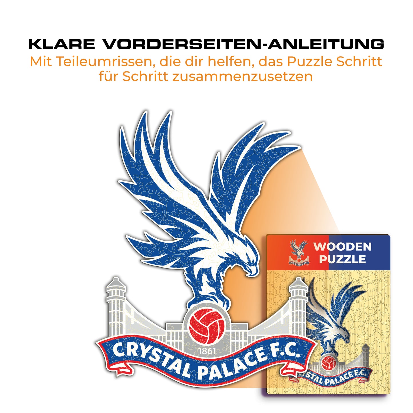 Crystal Palace FC® Logo - Holzpuzzle