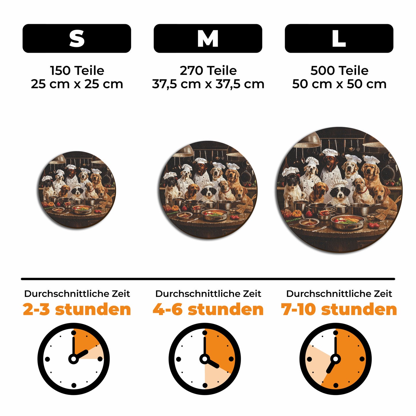 Koch Hunde - Holzpuzzle