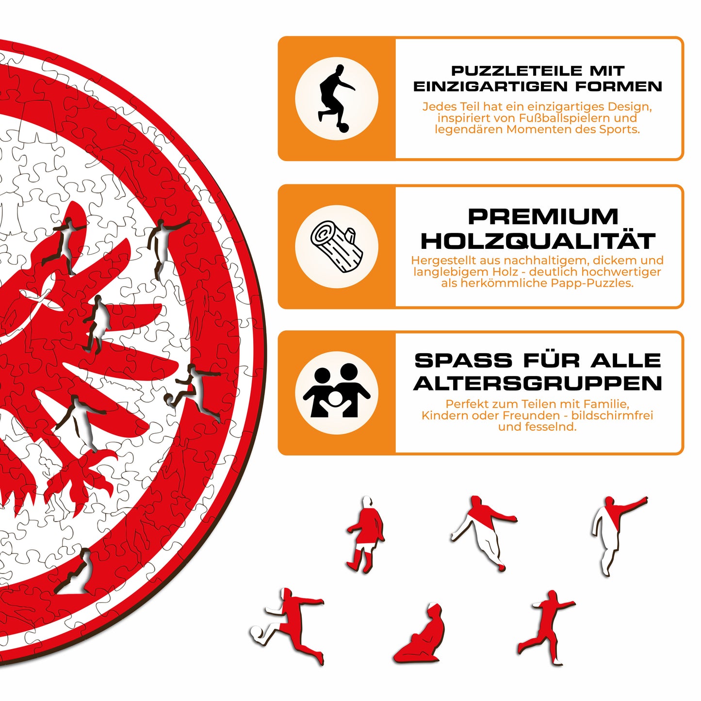 Eintracht Frankfurt® - Holzpuzzle