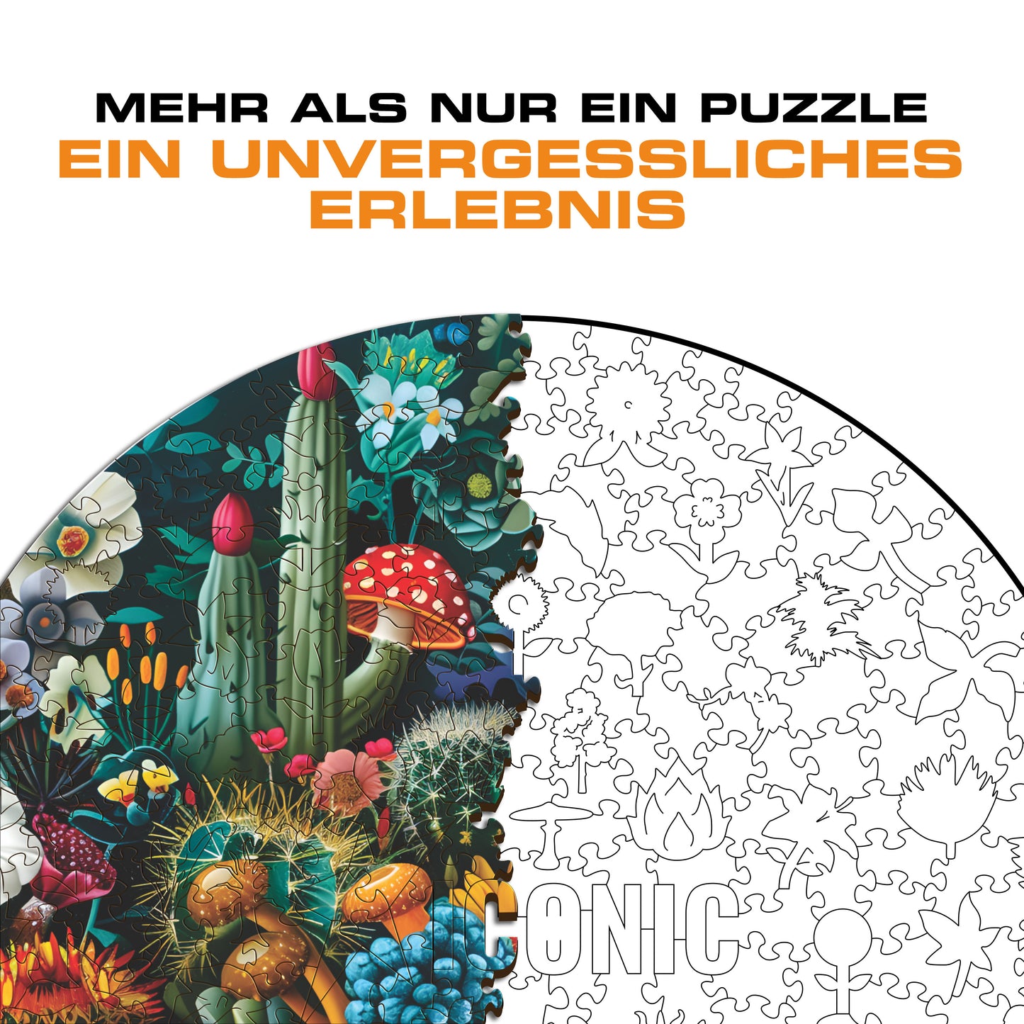 Zauberwald - Holzpuzzle