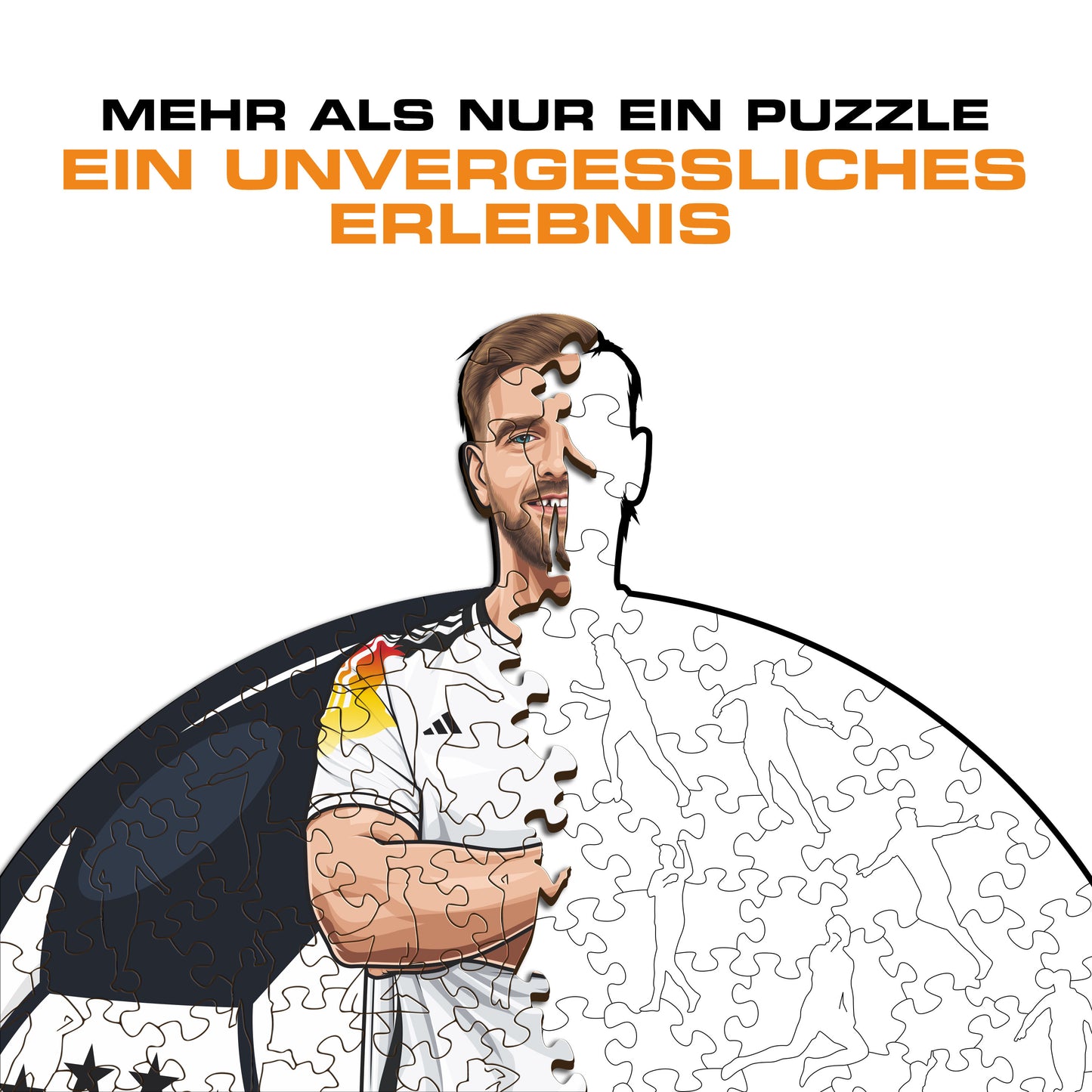 Niclas Füllkrug - Holzpuzzle