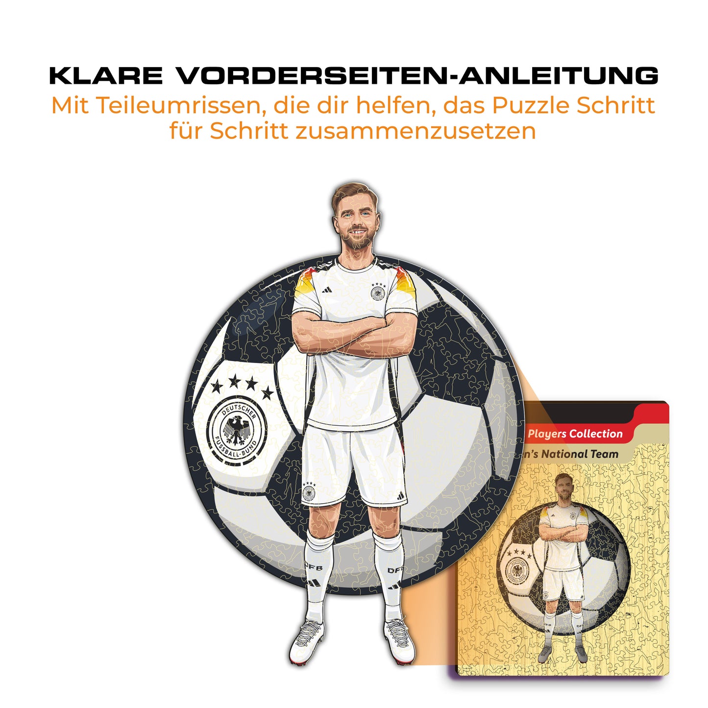 Niclas Füllkrug - Holzpuzzle