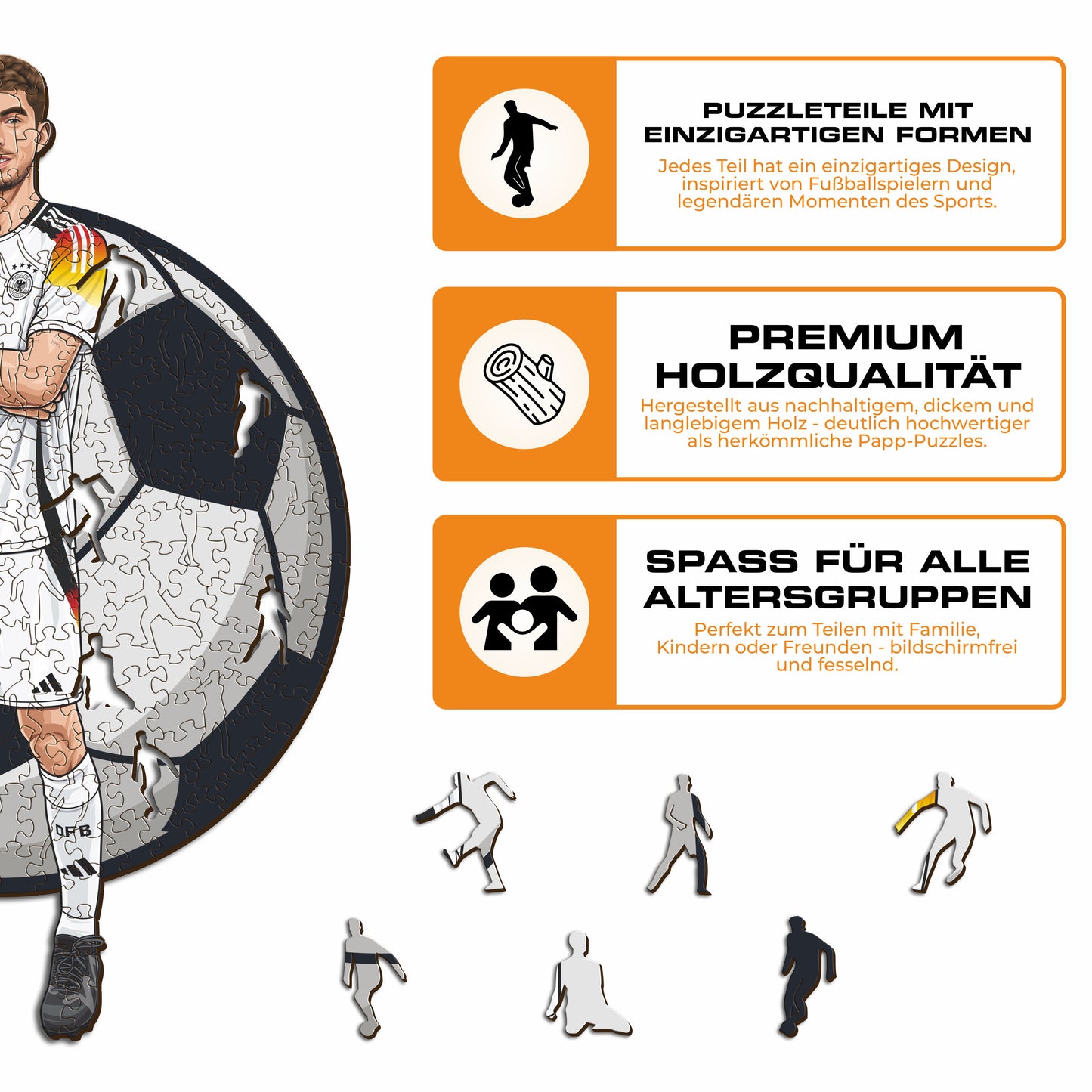 Kai Havertz - Holzpuzzle