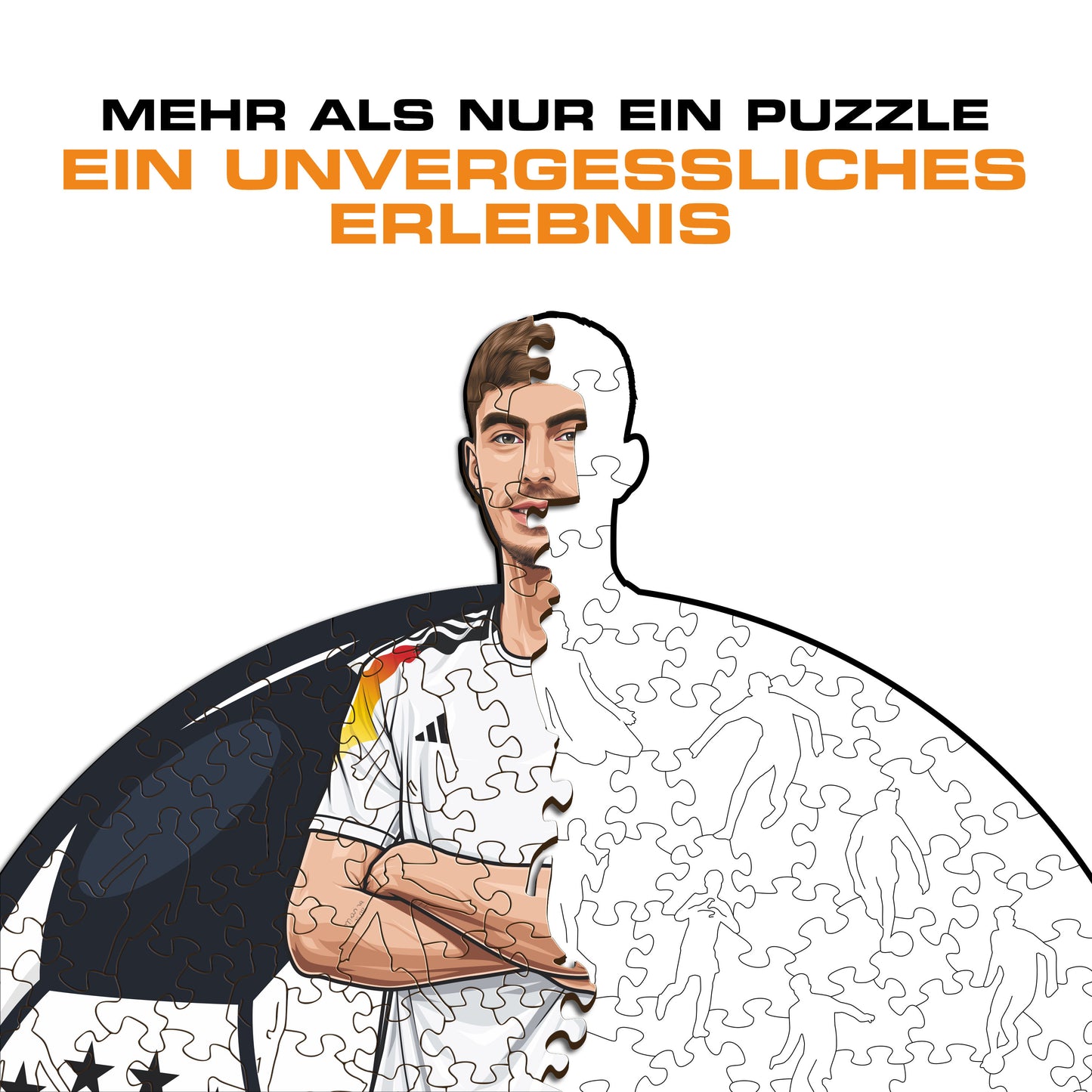 Kai Havertz - Holzpuzzle
