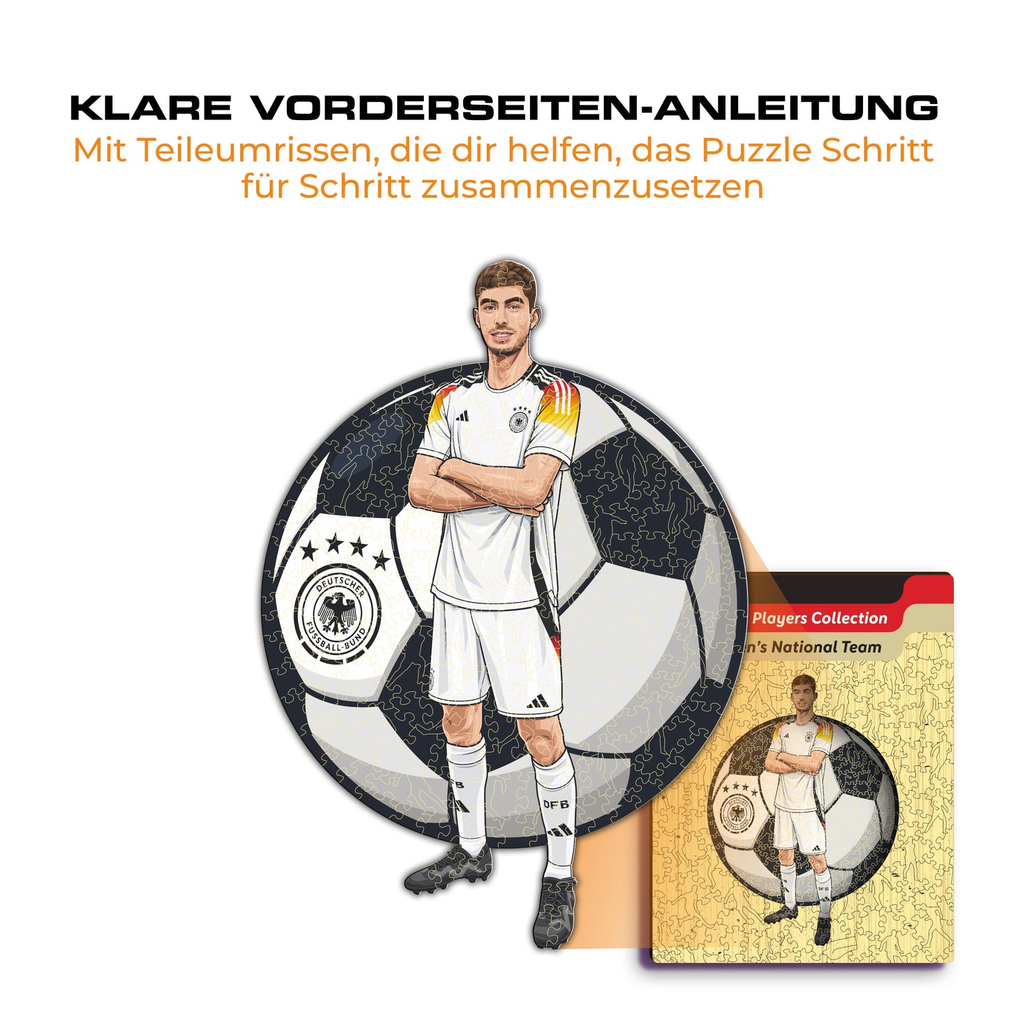 Kai Havertz - Holzpuzzle