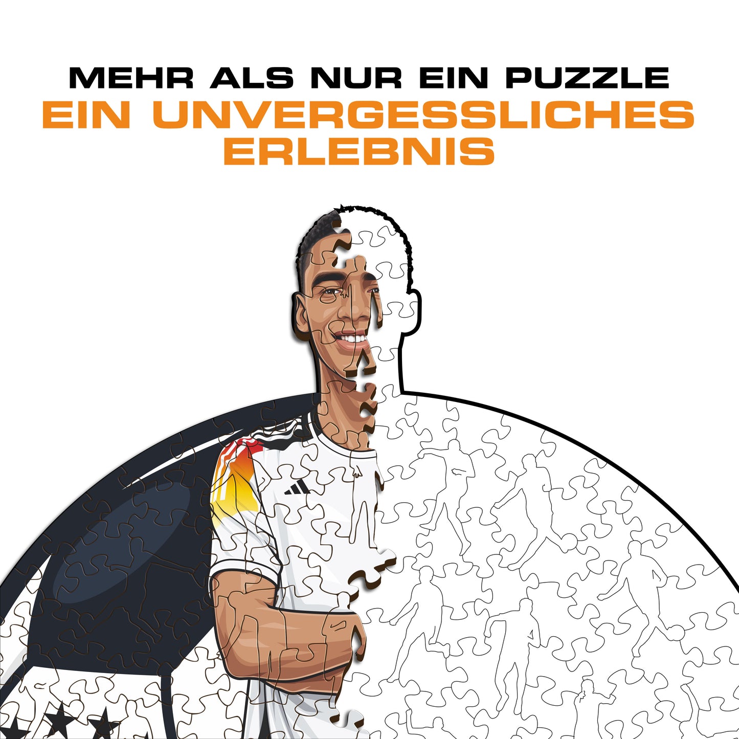 Jamal Musiala - Holzpuzzle
