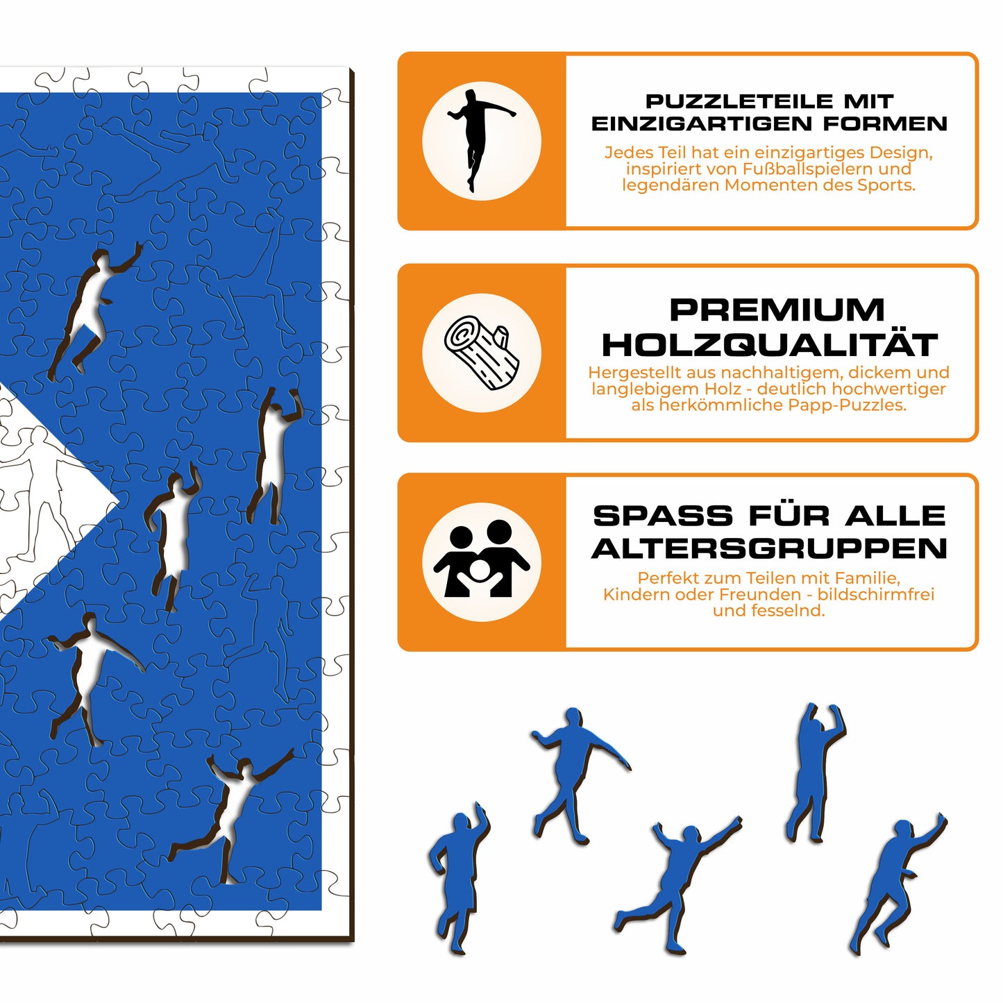 HSV® Logo - Holzpuzzle