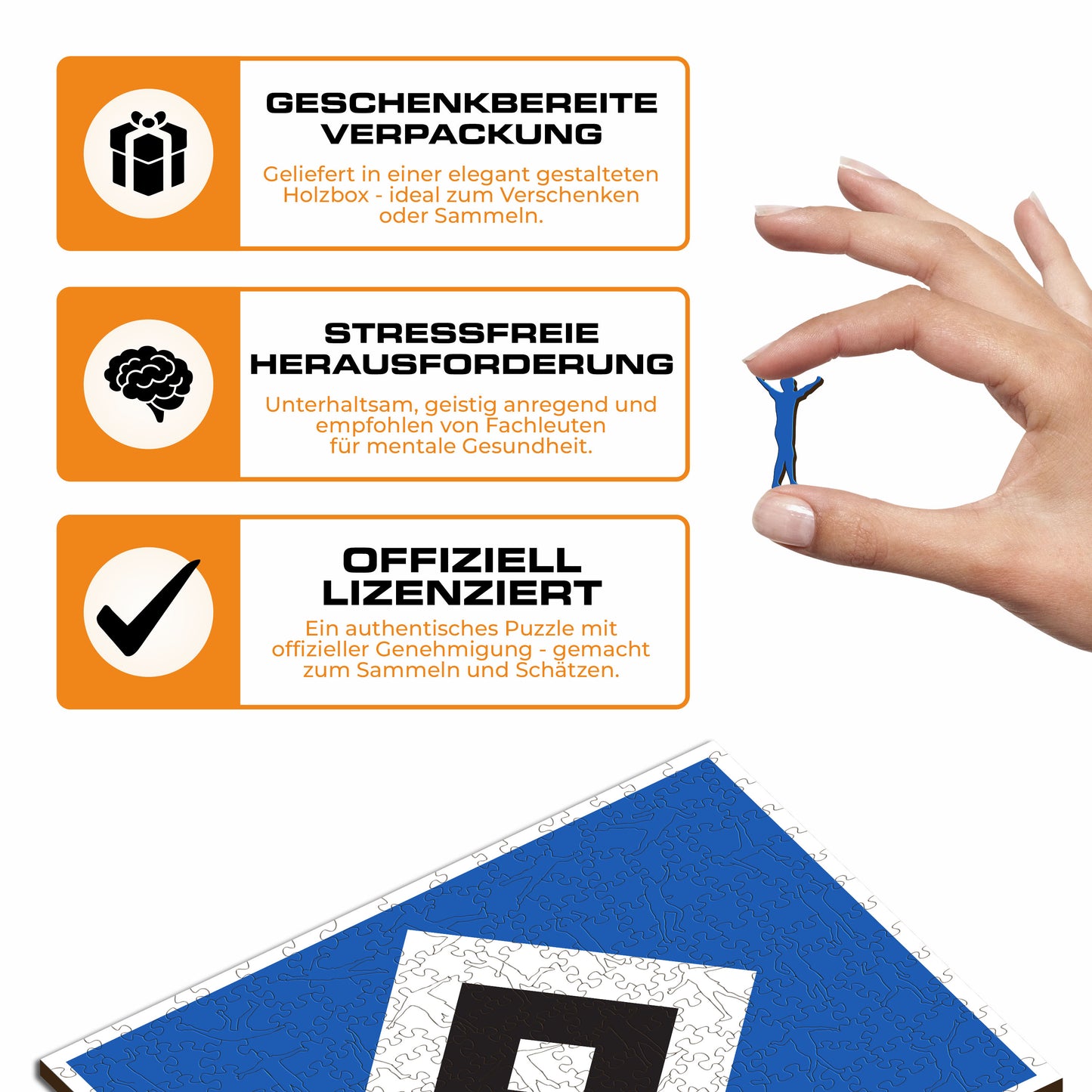 HSV® Logo - Holzpuzzle