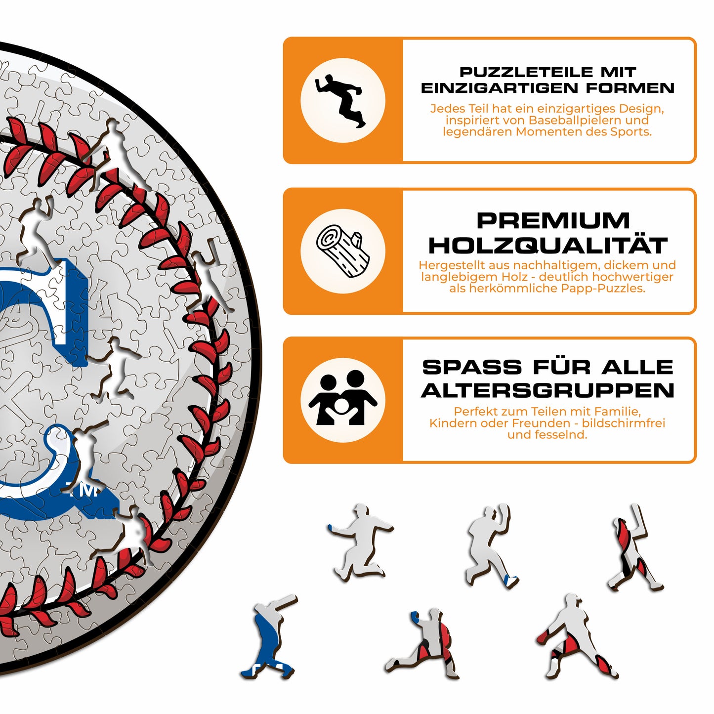 Kansas City Royals™ - Holzpuzzle