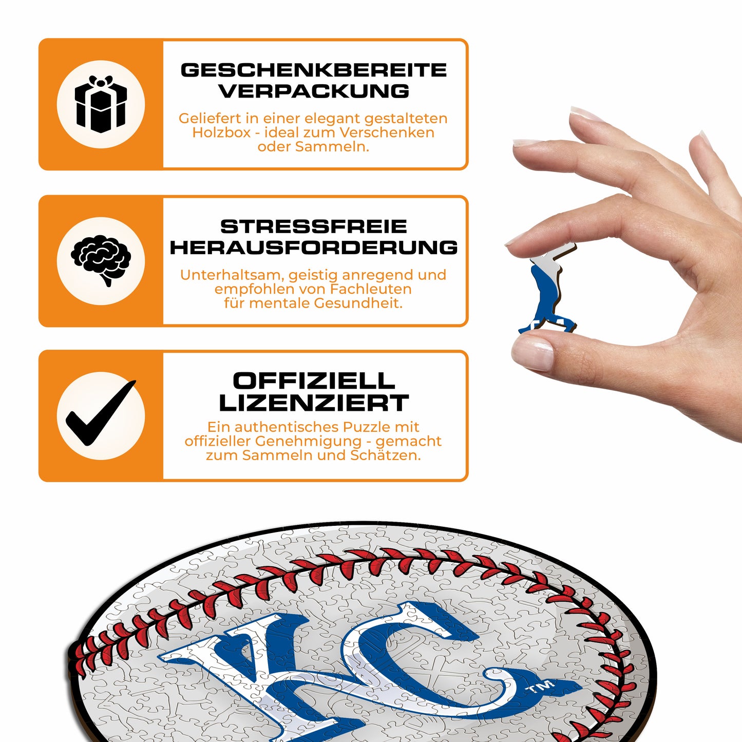 Kansas City Royals™ - Holzpuzzle