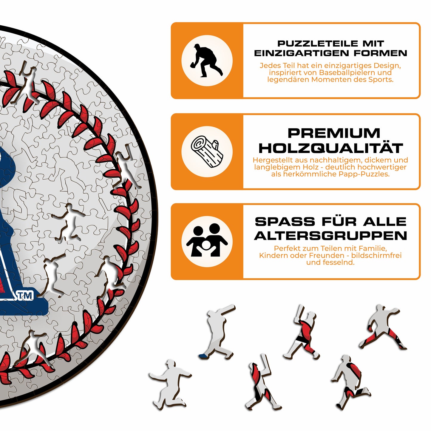 Los Angeles Angels™ - Holzpuzzle