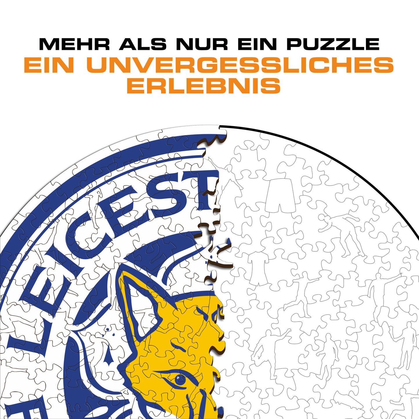 Leicester City FC® Logo - Holzpuzzle
