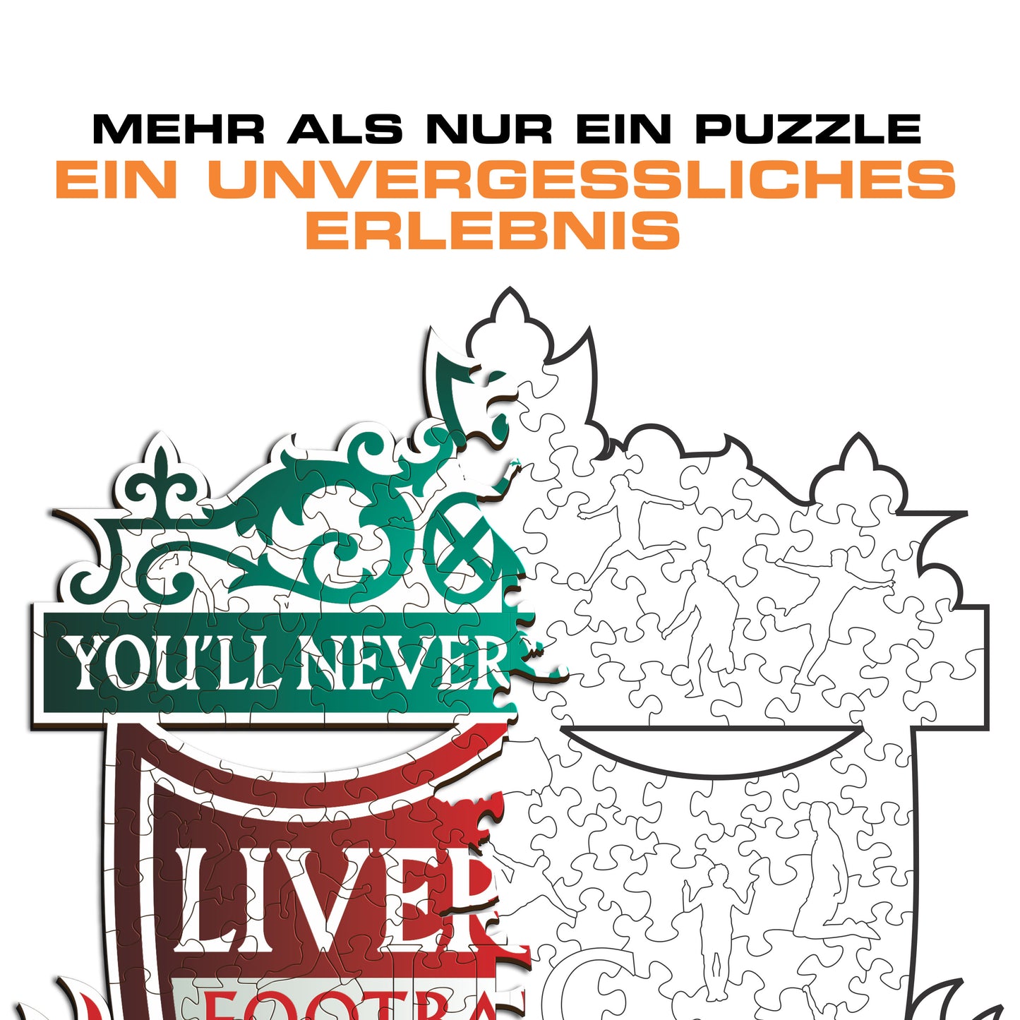 Liverpool FC® Logo - Holzpuzzle