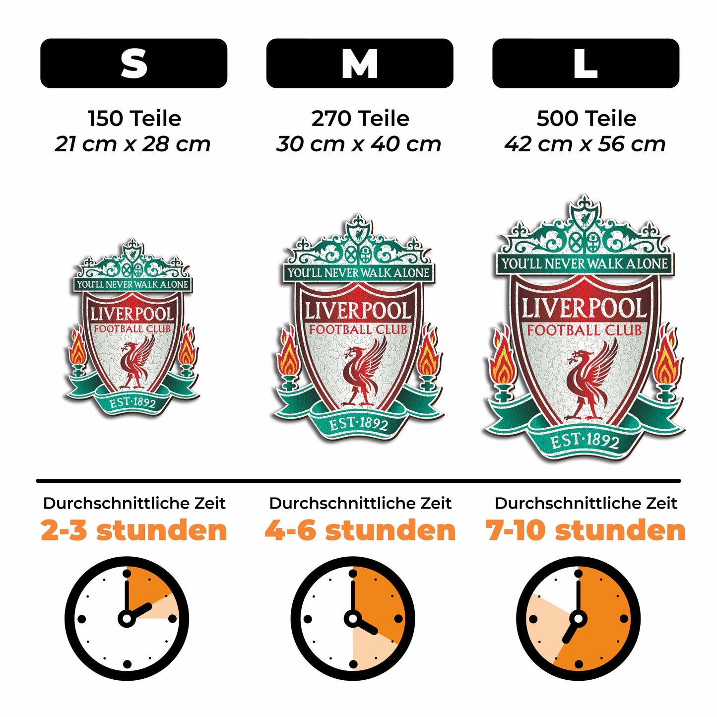 Liverpool FC® Logo - Holzpuzzle