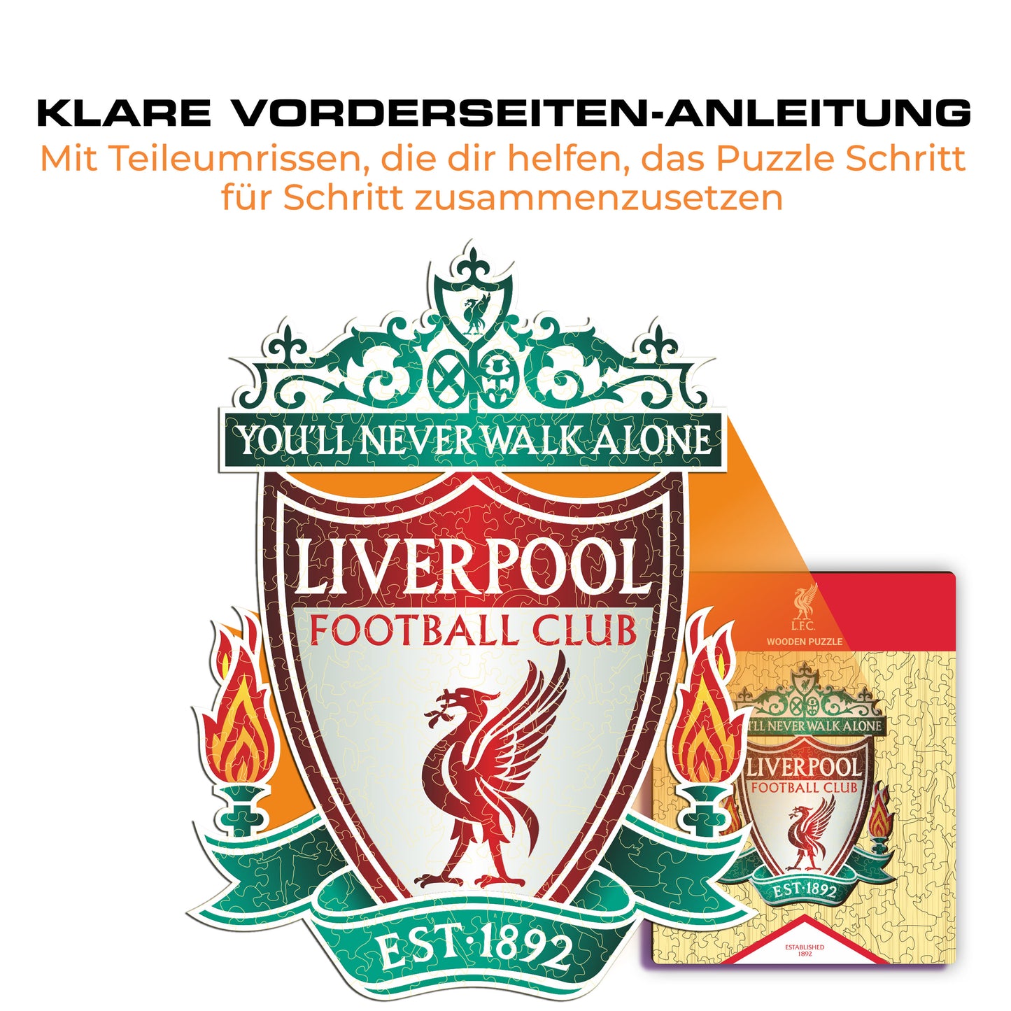 Liverpool FC® Logo - Holzpuzzle
