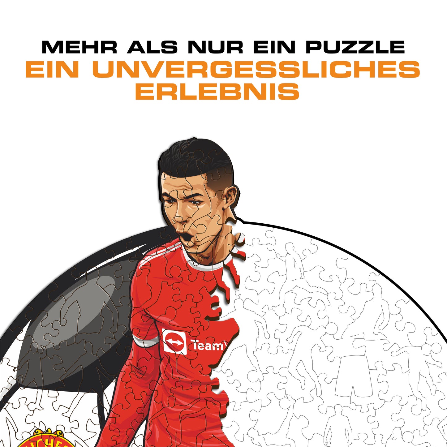 Cristiano Ronaldo - Holzpuzzle