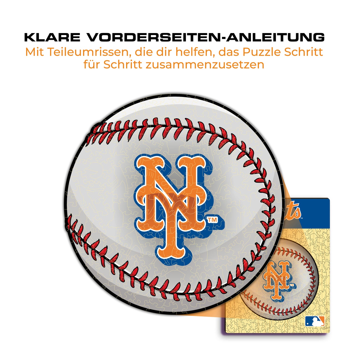 New York Mets™ Baseball - Holzpuzzle