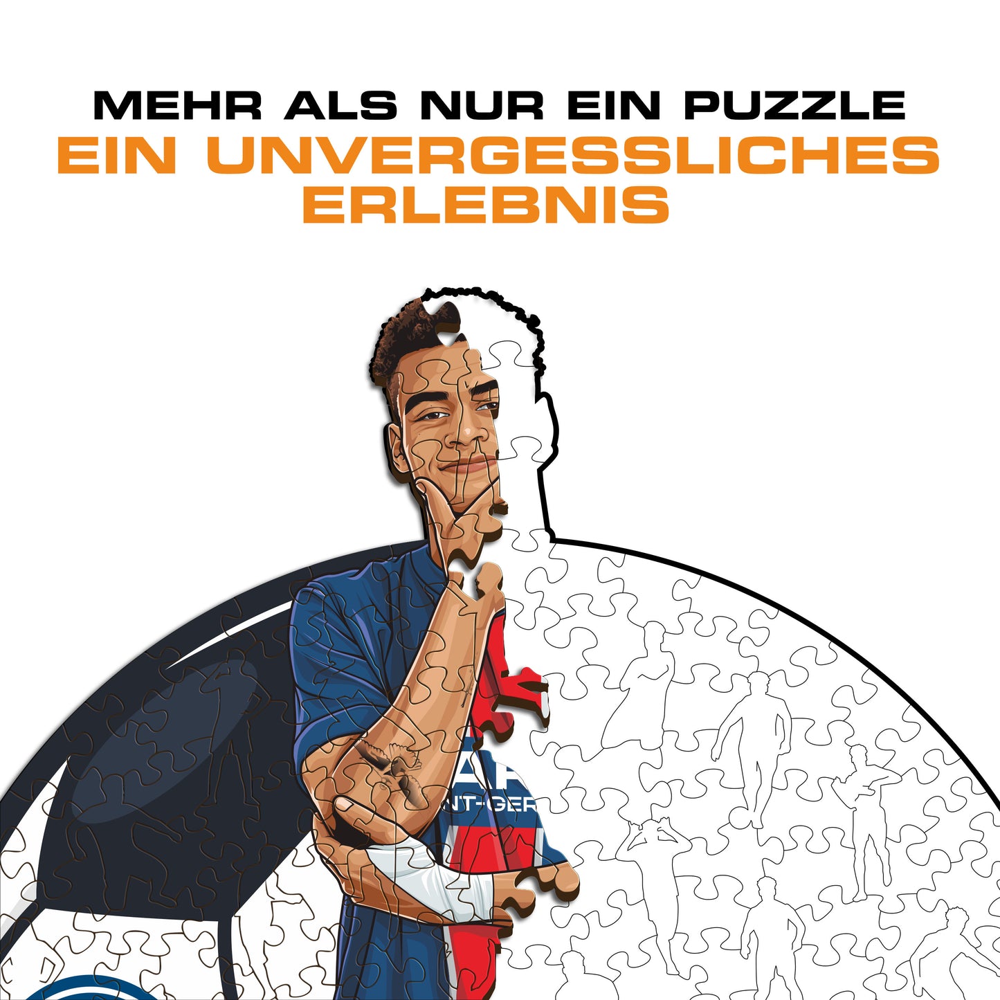 Désiré Doué - Holzpuzzle