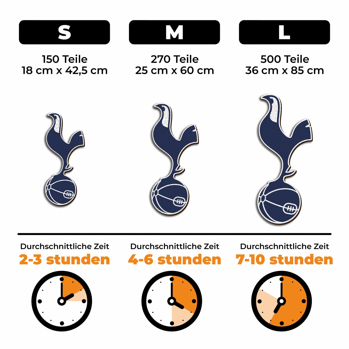 Tottenham Hotspur FC® Logo - Holzpuzzle