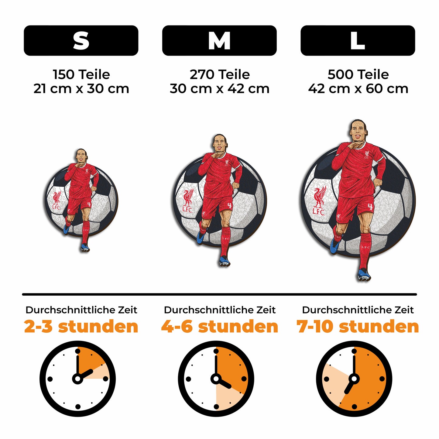 Virgil van Dijk - Holzpuzzle