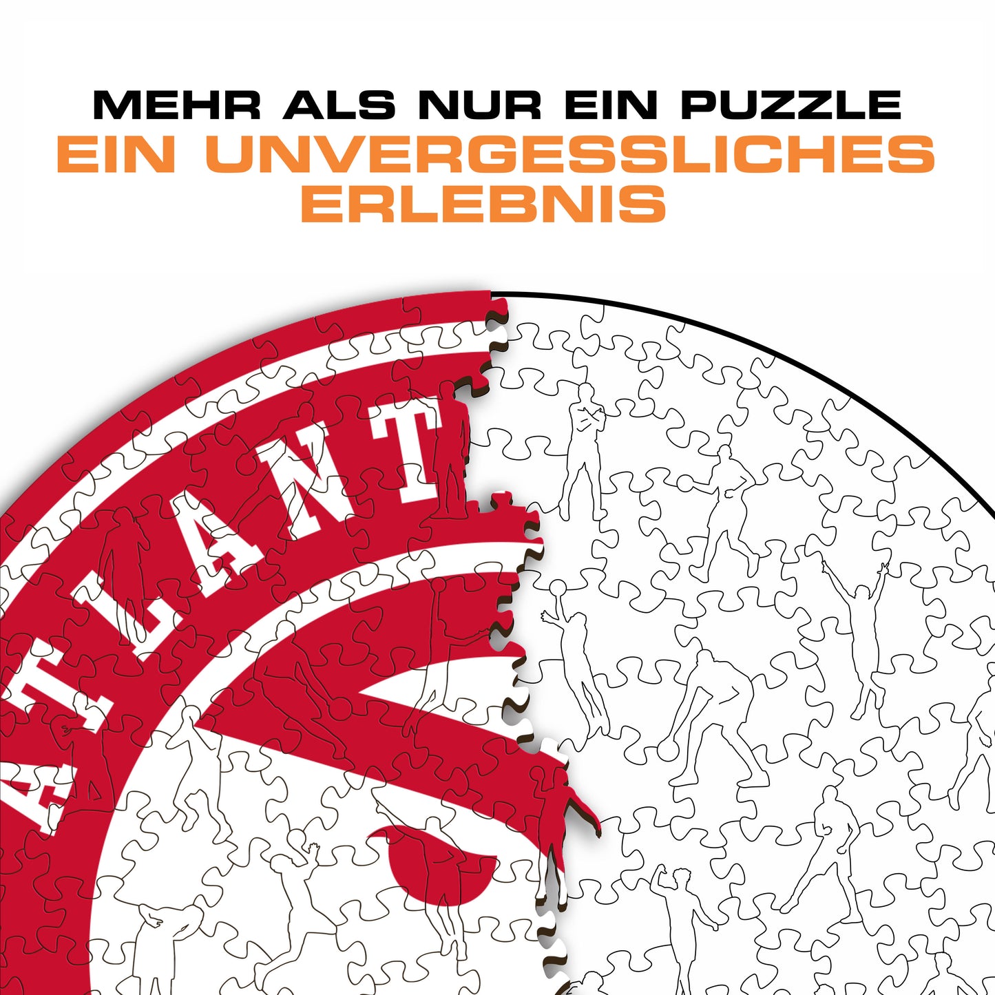 Atlanta Hawks™ Logo - Holzpuzzle