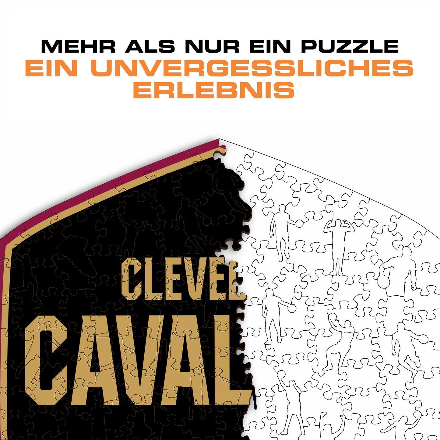 Cleveland Cavaliers™ Logo - Holzpuzzle