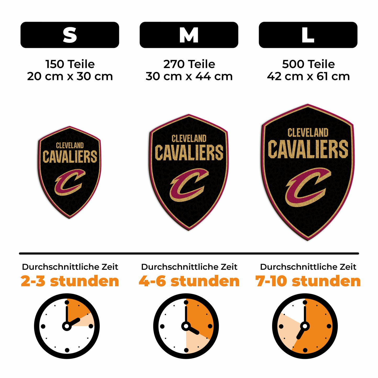 Cleveland Cavaliers™ Logo - Holzpuzzle