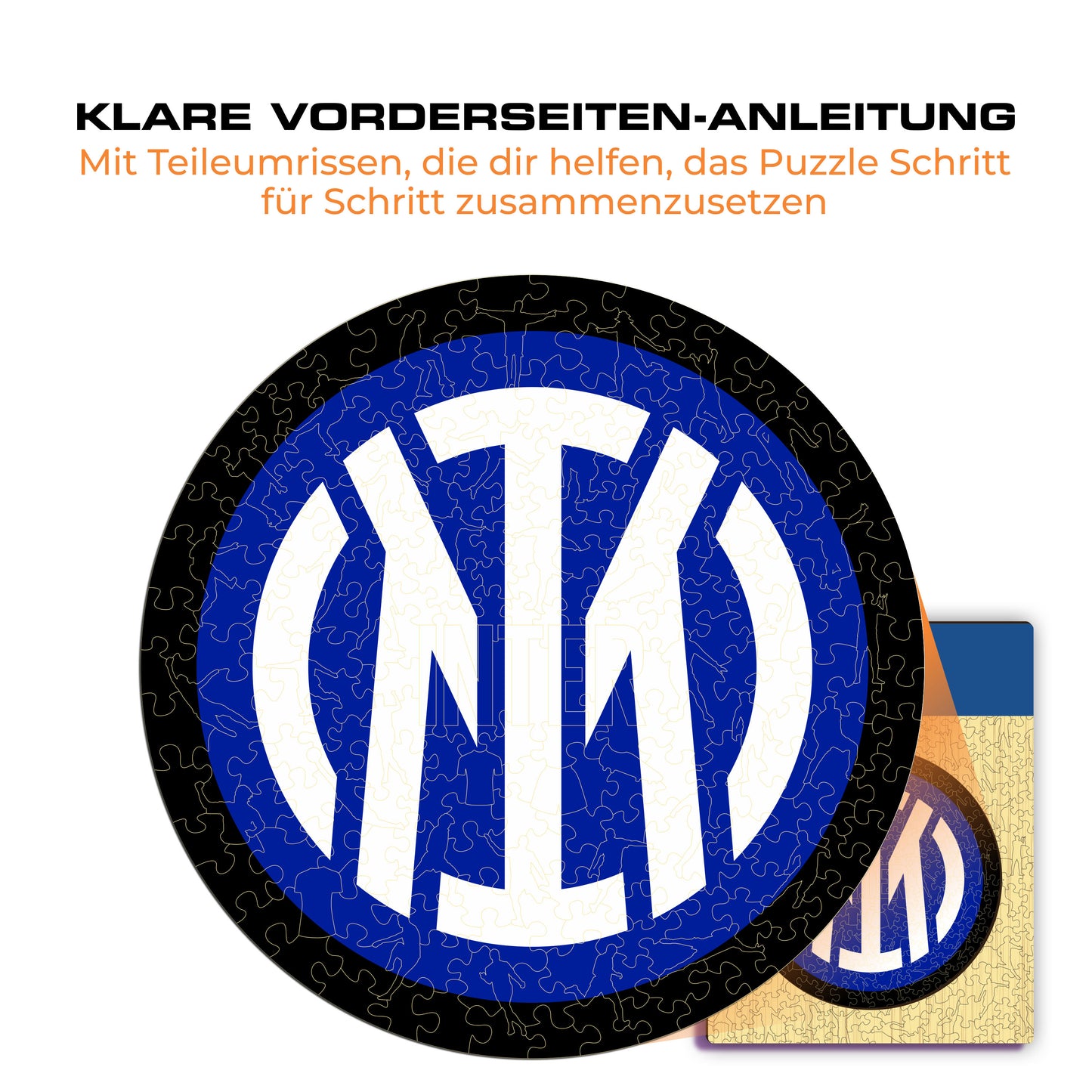 FC Inter® Logo - Holzpuzzle