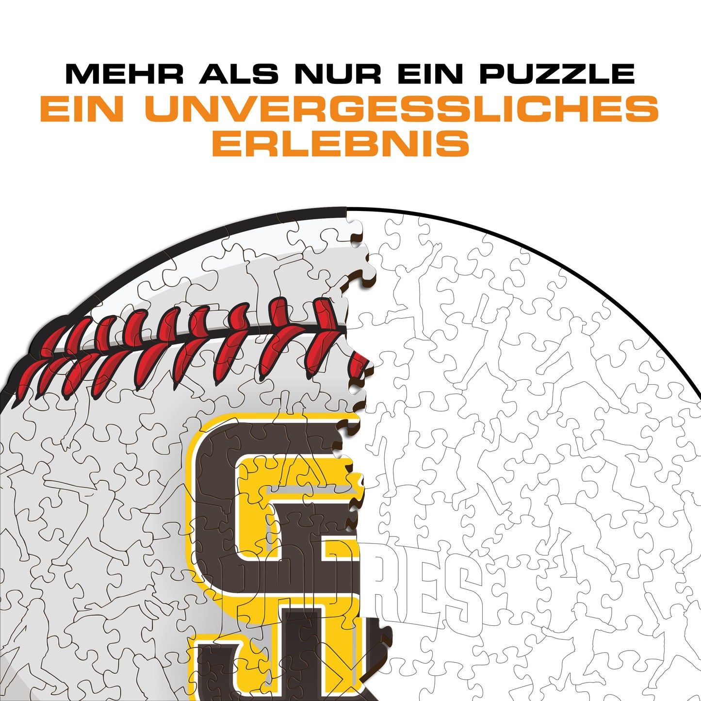 San Diego Padres™ - Holzpuzzle