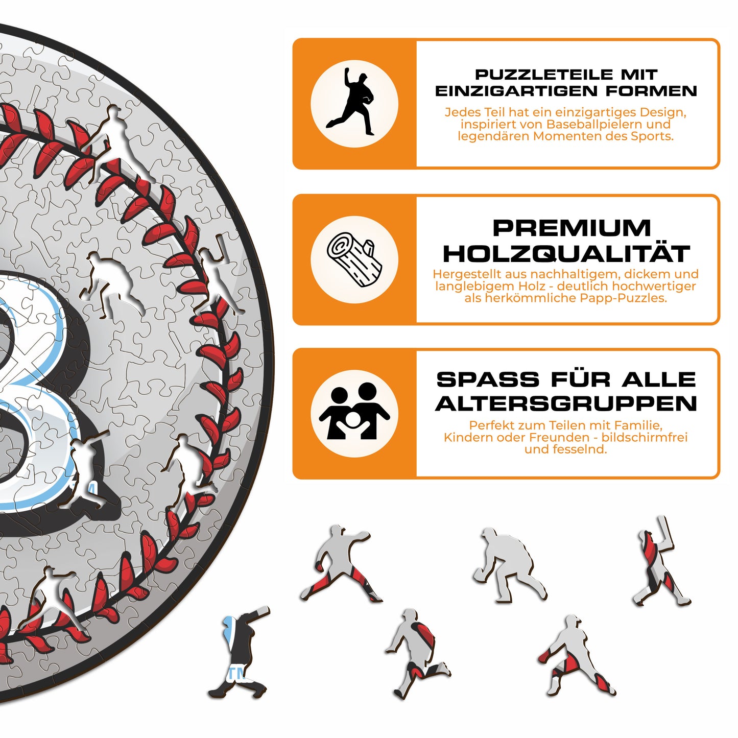 Tampa Bay Rays™ - Holzpuzzle