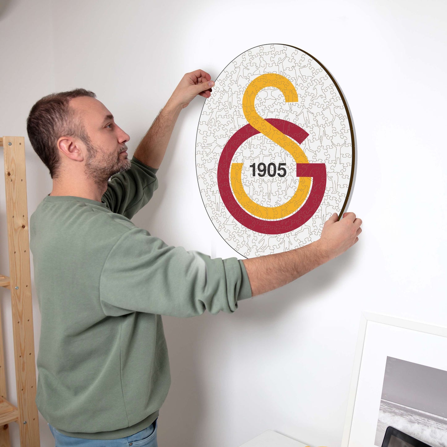 Galatasaray S.K.® Logo - Holzpuzzle