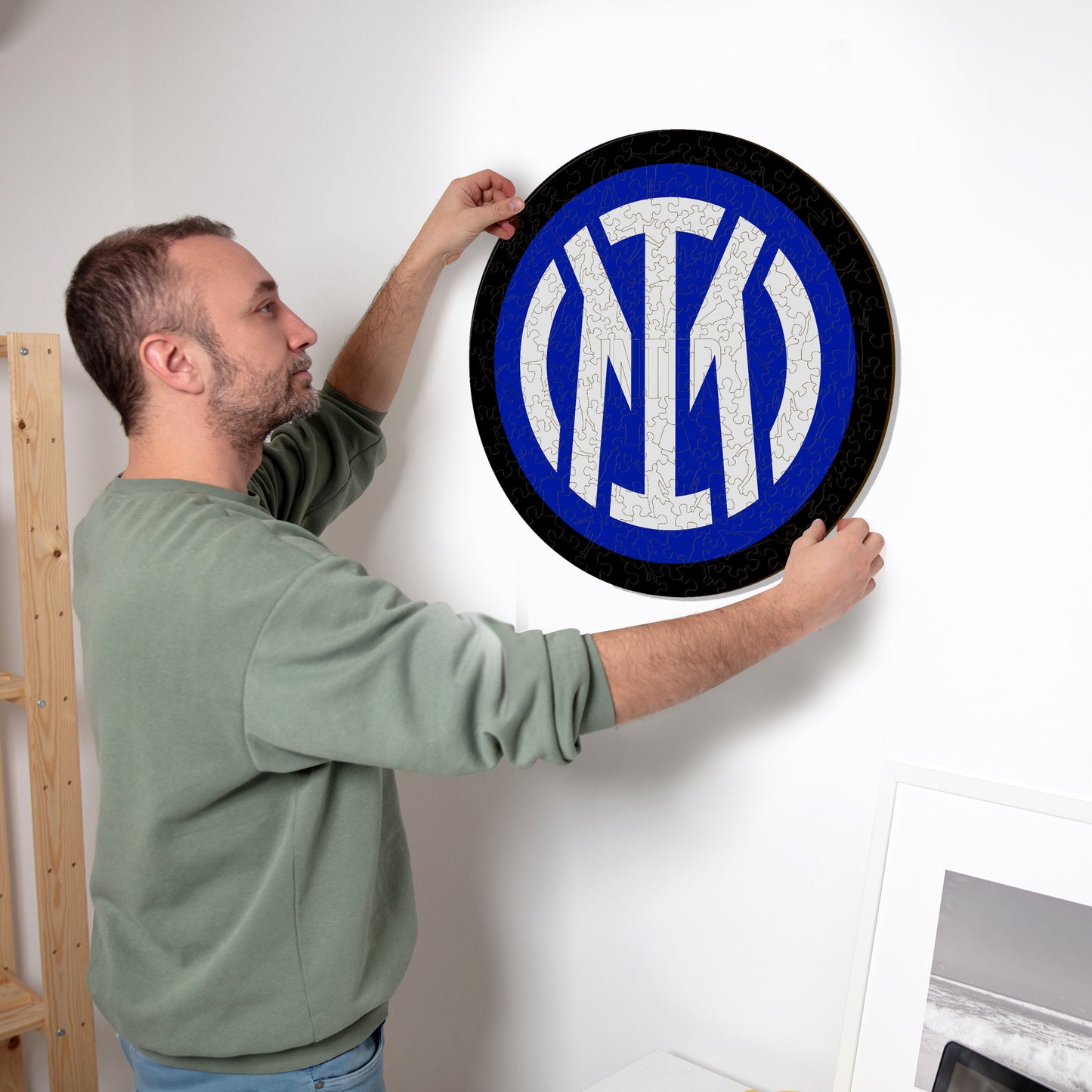 FC Inter® Logo - Holzpuzzle