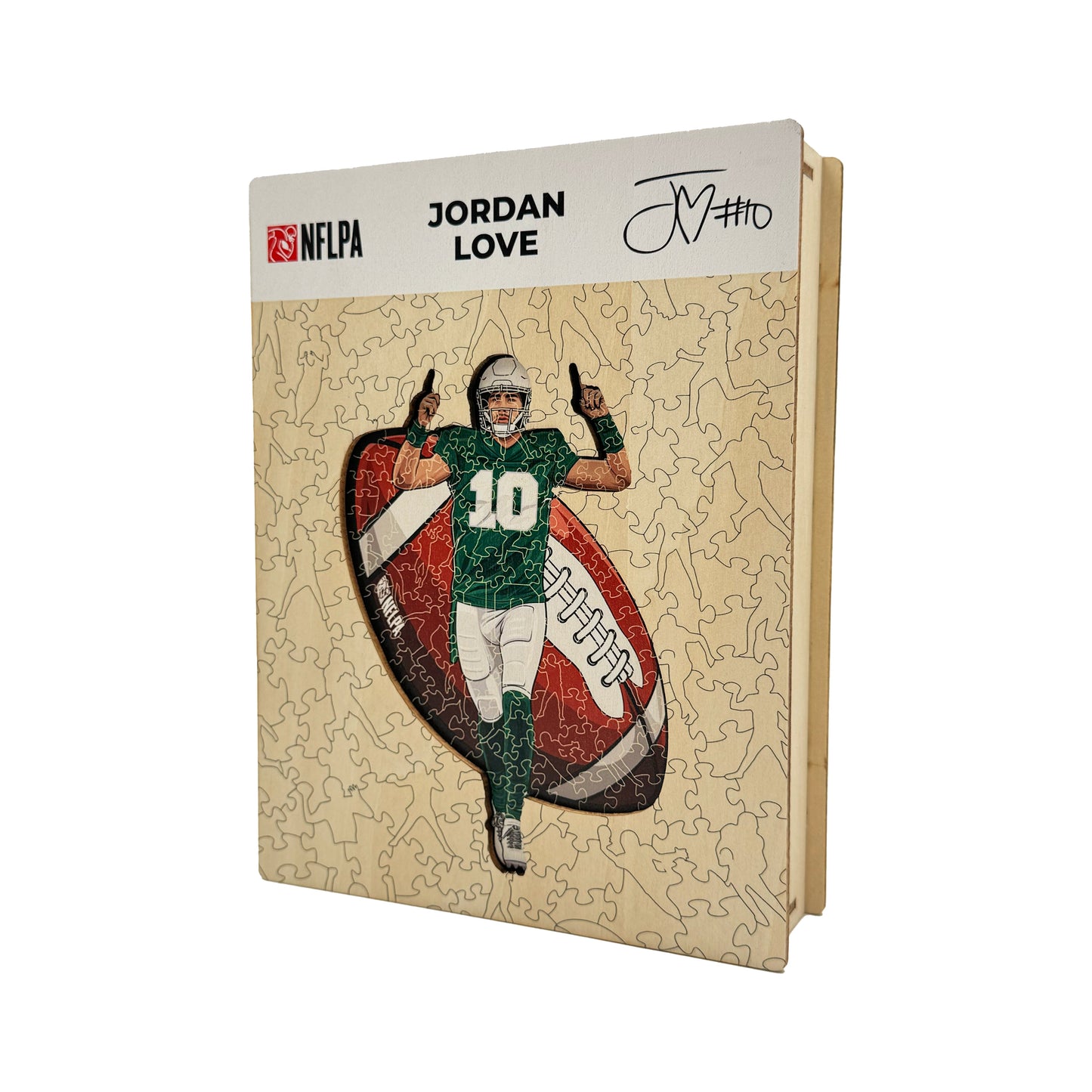 Jordan Love - Holzpuzzle