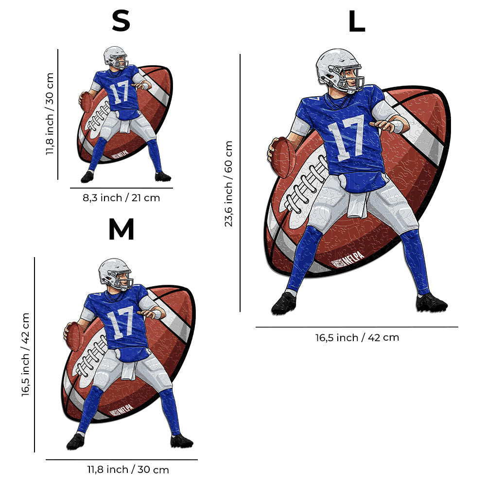 Josh Allen - Holzpuzzle