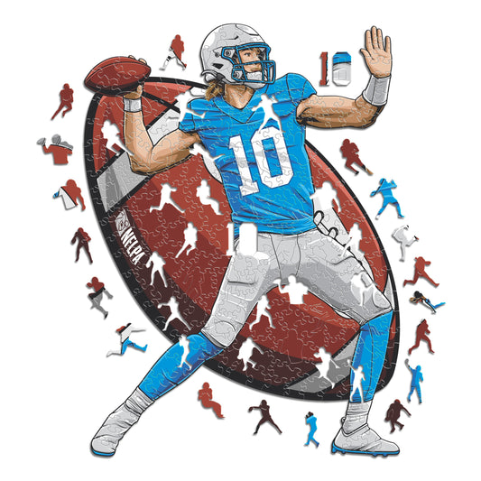 Justin Herbert - Holzpuzzle