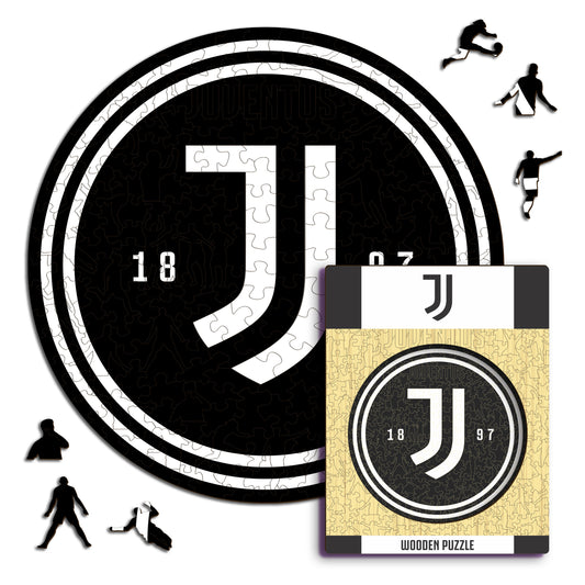 Juventus FC® Logo - Holzpuzzle