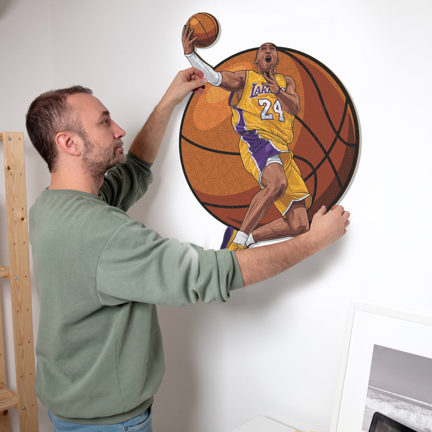 Kobe Bryant - Holzpuzzle