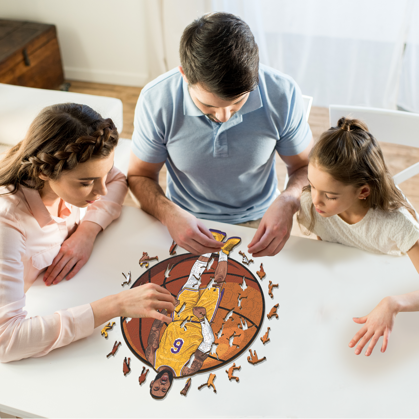 LeBron James - Holzpuzzle