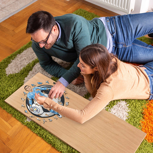 Phil Foden - Holzpuzzle