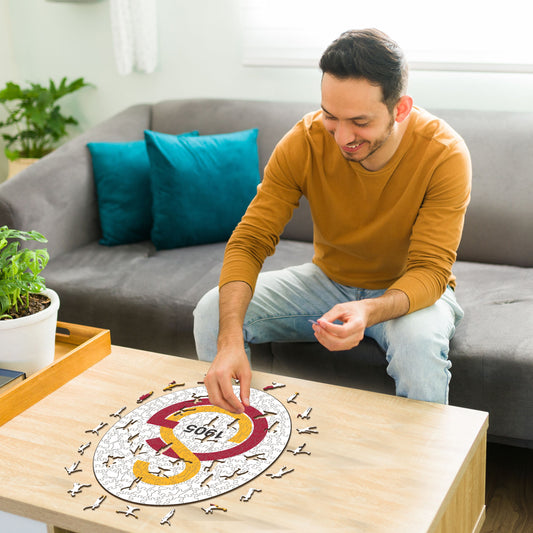 Galatasaray S.K.® Logo - Holzpuzzle