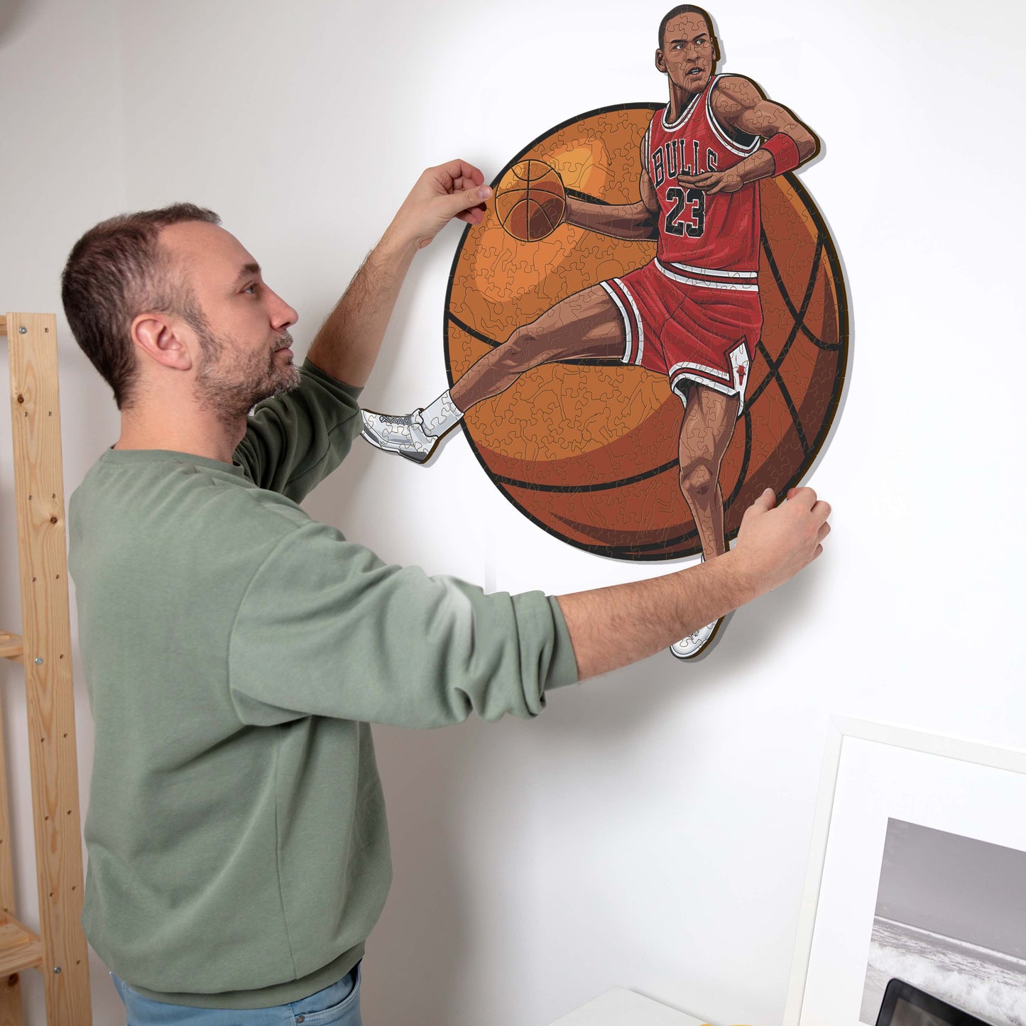 Michael Jordan - Holzpuzzle