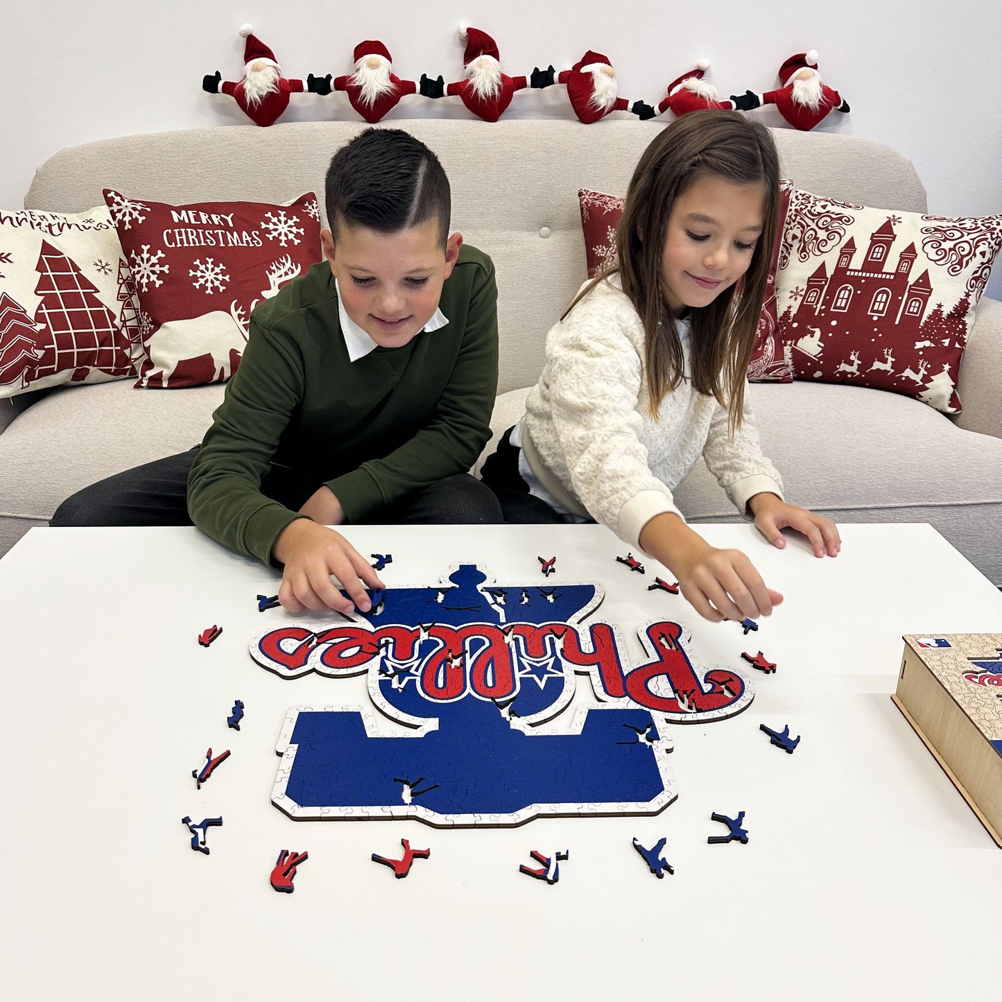 Philadelphia Phillies™ Logo - Holzpuzzle
