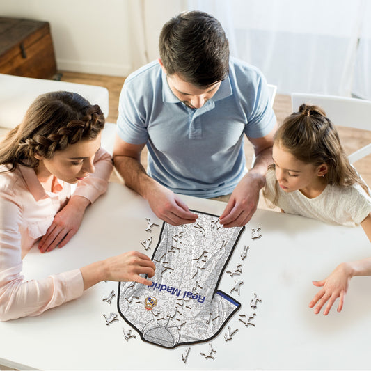 Real Madrid CF® Jersey - Holzpuzzle