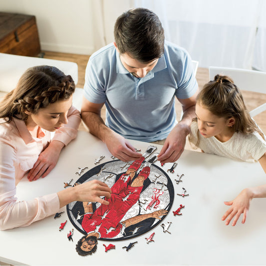 Mohamed Salah - Holzpuzzle