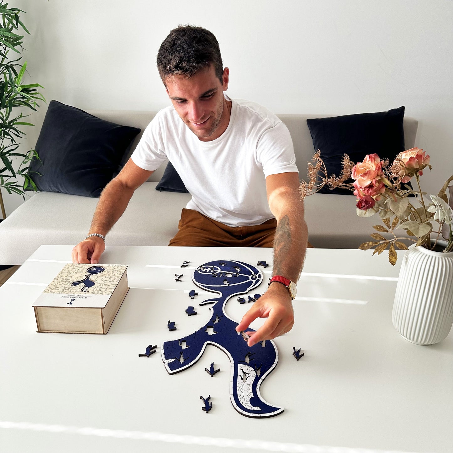 Tottenham Hotspur FC® Logo - Holzpuzzle