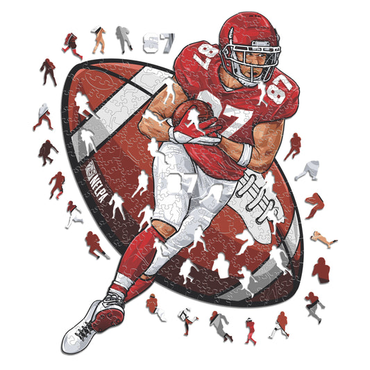 Travis Kelce - Holzpuzzle